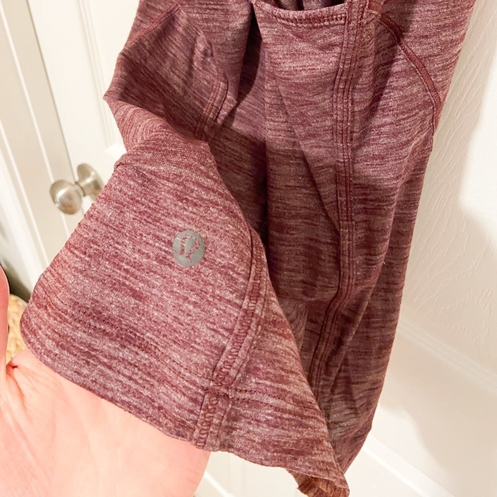 Lululemon &go Everywhere Tank Heathered Bordeaux Drama - Picture 8 of 8